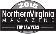 Logo Recognizing Greenspun Shapiro Ginsberg & Yang PC's affiliation with Northern Virginia Magazine