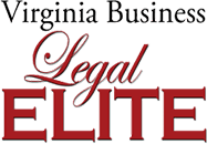 Logo Recognizing Greenspun Shapiro Ginsberg & Yang PC's affiliation with Virginia Business Legal Elite